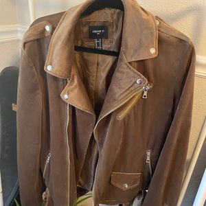 Men’s Velvet Moto Jacket